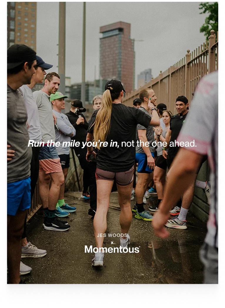 Cindy x Momentous athlete poster